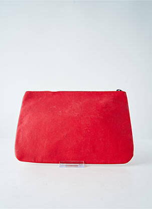 Pochette doublure textile rouge RELISH femme