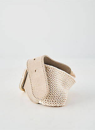 Ceinture  beige SIGNE NATURE femme