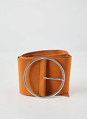 Ceinture  marron SIGNE NATURE femme