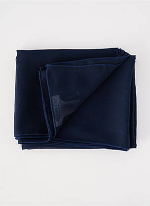 Foulard légère et transparente bleu GREGORY PAT femme