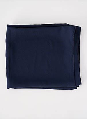Foulard légère et transparente bleu FRANK WALDER femme