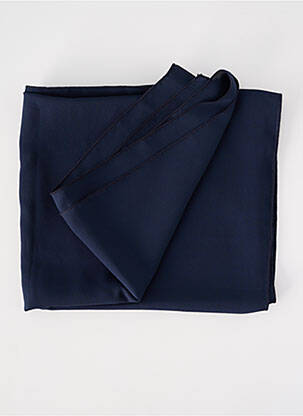 Foulard légère et transparente bleu FRANK WALDER femme