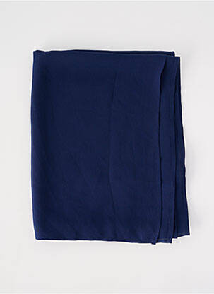 Foulard légère et transparente bleu VERA MONT femme