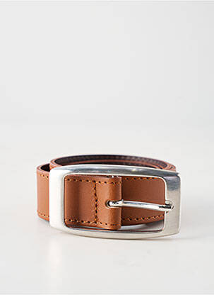 Ceinture coutures renforcées marron SIGNE NATURE femme