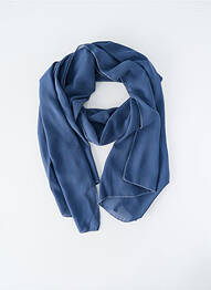 Foulard effet matière satinée bleu GAUDI femme