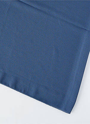 Foulard effet matière satinée bleu GAUDI femme