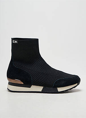 Bottines/boots bout rond talon plat jusqu'à 3cm noir EMILIE KARSTON femme