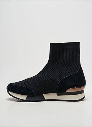 Bottines/boots bout rond talon plat jusqu'à 3cm noir EMILIE KARSTON femme