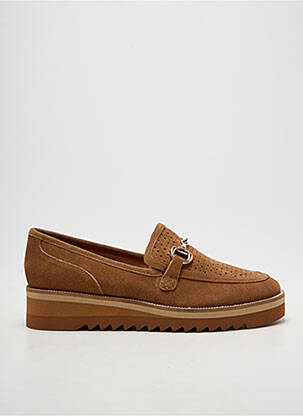Mocassins bout rond talon de 4 à 6cm marron EMILIE KARSTON femme