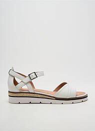 Sandales/nu pieds type de semelle amortissante talon plat jusqu'à 3cm blanc EMILIE KARSTON femme
