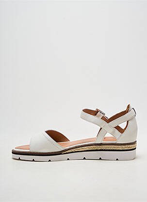 Sandales/nu pieds type de semelle amortissante talon plat jusqu'à 3cm blanc EMILIE KARSTON femme
