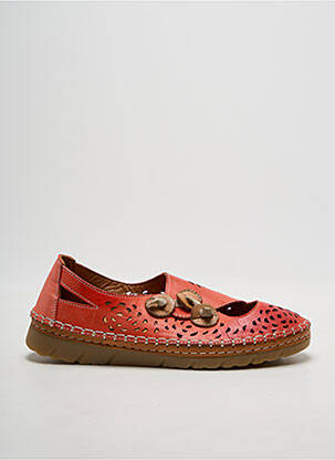Sandales/nu pieds talon plat jusqu'à 3cm orange ALENOA femme