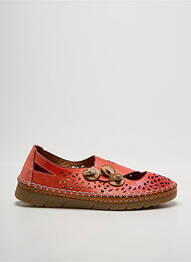 Sandales/nu pieds talon plat jusqu'à 3cm orange ALENOA femme