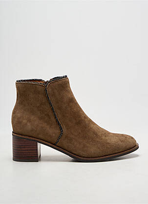 Bottines/boots talon bottier talon de 4 à 6cm marron MAM'ZELLE femme