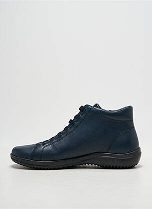Bottines/boots bout rond talon plat jusqu'à 3cm bleu REMONTE femme