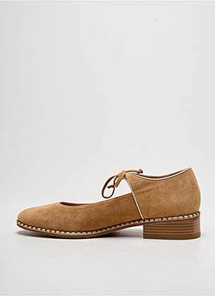 Ballerines type de semelle amortissante talon plat jusqu'à 3cm beige MAM'ZELLE femme