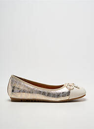 Ballerines semelle amovible talon plat jusqu'à 3cm or MAM'ZELLE femme