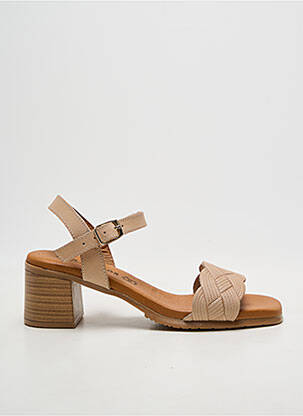 Sandales/nu pieds talon bottier talon de 4 à 6cm beige EVA FRUTOS femme
