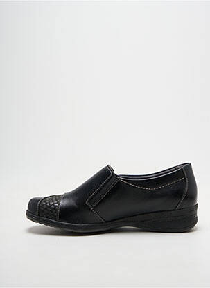 Chaussures de confort voute plantaire talon plat jusqu'à 3cm noir SUAVE femme