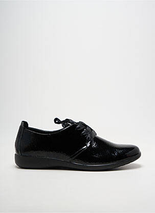 Baskets bout rond talon plat jusqu'à 3cm noir INFINI femme