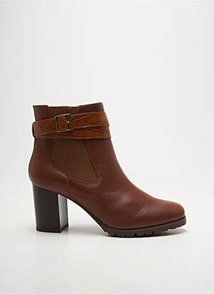 Bottines/boots talon bottier talon de 7 à 9cm marron EMILIE KARSTON femme