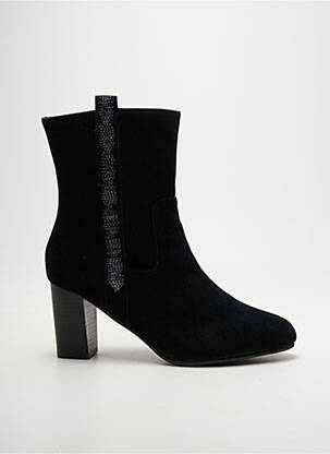 Bottines/boots talon bottier talon de 7 à 9cm noir EMILIE KARSTON femme