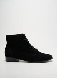 Bottines/boots nubuck talon plat jusqu'à 3cm noir EMILIE KARSTON femme
