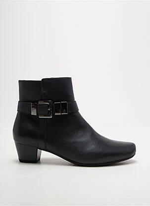 Bottines/boots cubain talon de 4 à 6cm noir SWEET femme