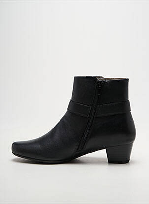 Bottines/boots cubain talon de 4 à 6cm noir SWEET femme