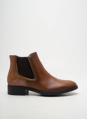 Bottines/boots talon bas talon plat jusqu'à 3cm marron PATRICIA MILLER femme
