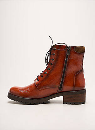Bottines/boots talon bas talon de 4 à 6cm orange DORKING femme