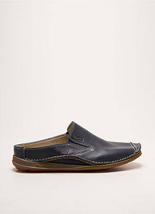 Mules/sabots bout carré bleu FLUCHOS homme