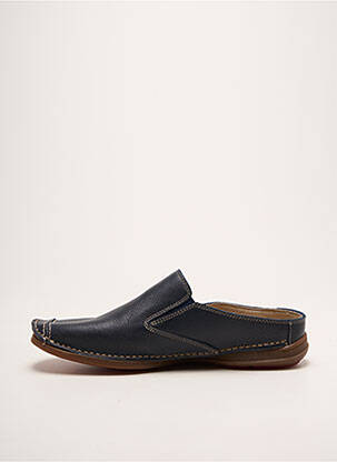 Mules/sabots bout carré bleu FLUCHOS homme
