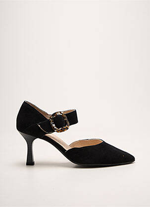 Escarpins fermeture boucle(s) talon de 7 à 9cm noir GEO-REINO femme