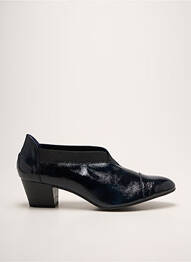 Escarpins cubain talon de 4 à 6cm bleu DORKING femme