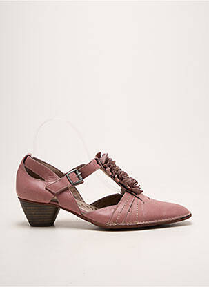 Sandales/nu pieds talon de 4 à 6cm rose DORKING femme