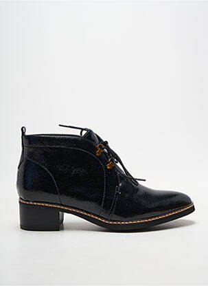 Bottines/boots talon bas talon de 4 à 6cm noir FUGITIVE BY FRANCESCO ROSSI femme