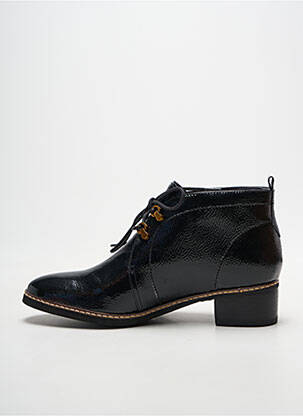 Bottines/boots talon bas talon de 4 à 6cm noir FUGITIVE BY FRANCESCO ROSSI femme