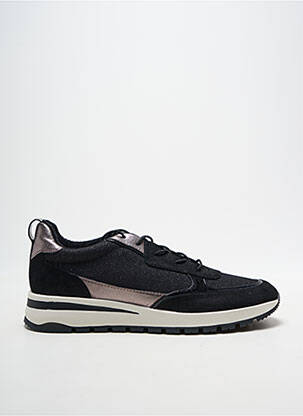 Baskets fermeture elastique talon de 4 à 6cm noir FUGITIVE BY FRANCESCO ROSSI femme
