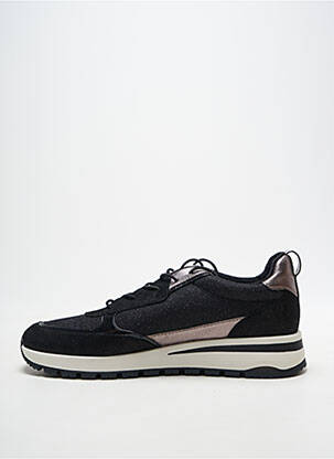 Baskets fermeture elastique talon de 4 à 6cm noir FUGITIVE BY FRANCESCO ROSSI femme