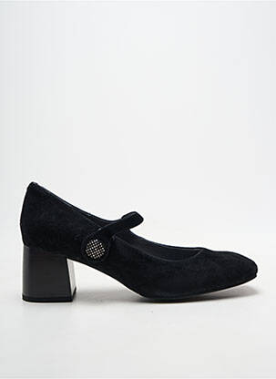 Escarpins talon bottier talon de 4 à 6cm noir FUGITIVE BY FRANCESCO ROSSI femme