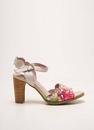 Sandales/nu pieds talon bottier talon de 7 à 9cm blanc LAURA VITA femme
