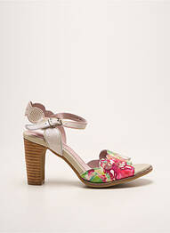 Sandales/nu pieds talon bottier talon de 7 à 9cm blanc LAURA VITA femme
