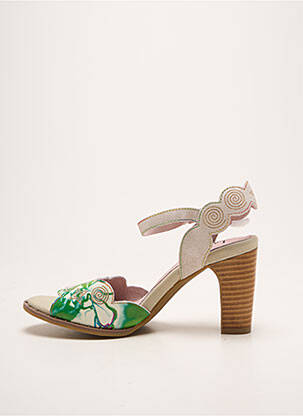 Sandales/nu pieds talon bottier talon de 7 à 9cm blanc LAURA VITA femme