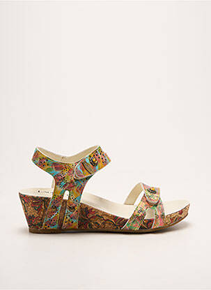 Sandales/nu pieds talon compensé talon de 4 à 6cm rose LAURA VITA femme