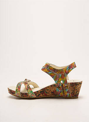 Sandales/nu pieds talon compensé talon de 4 à 6cm rose LAURA VITA femme