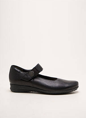 Ballerines matière lisse talon plat jusqu'à 3cm noir MEPHISTO femme