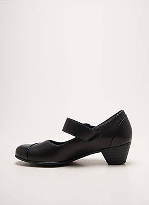 Escarpins cubain talon de 4 à 6cm noir MEPHISTO femme
