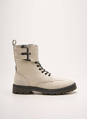 Bottines/boots talon bas talon plat jusqu'à 3cm beige KICKERS femme