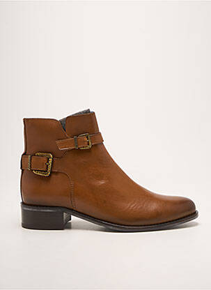 Bottines/boots talon bas talon plat jusqu'à 3cm marron PINTO DI BLU femme